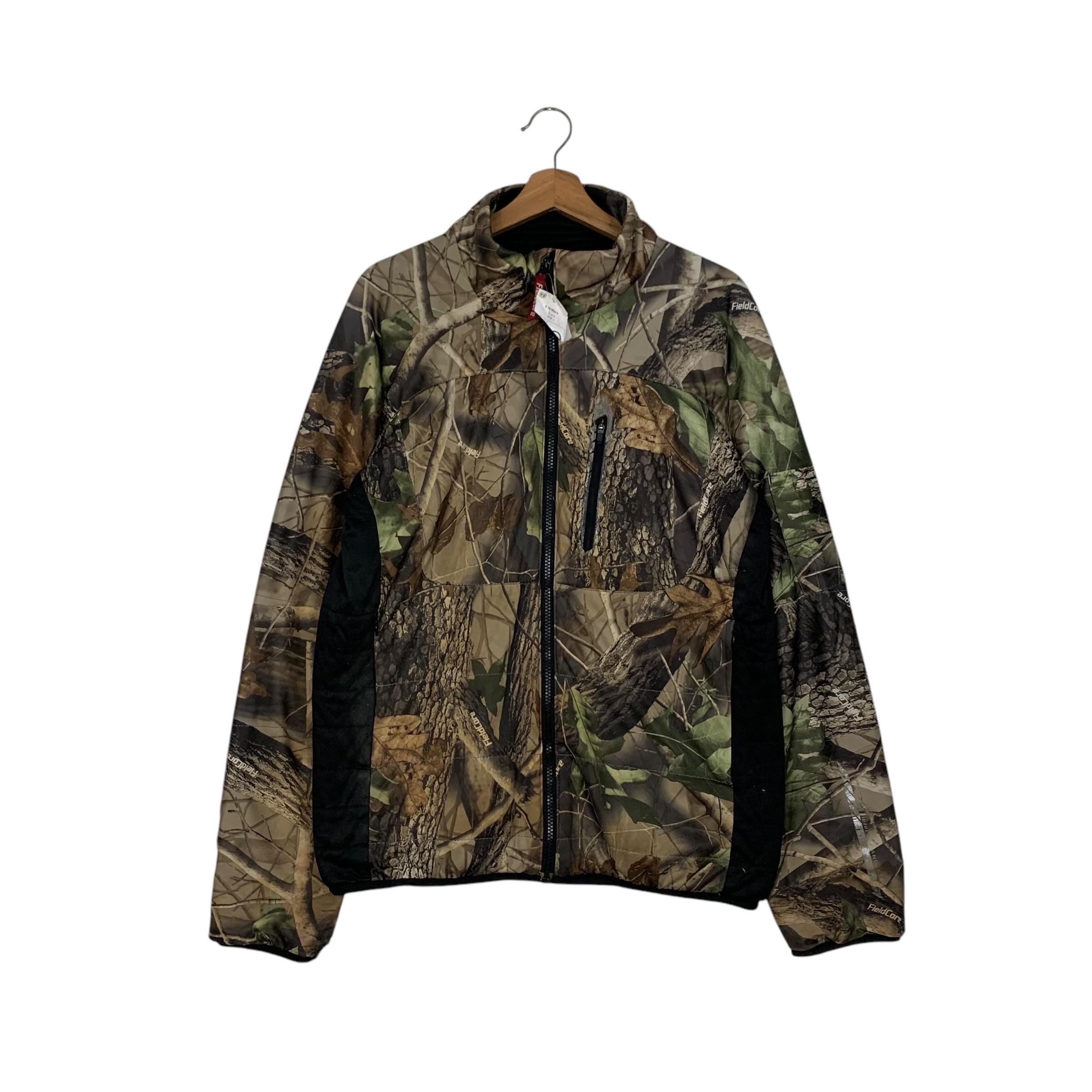 Japanese Brand FIELD CORE STRETCH: Realtree Zipper Jacket