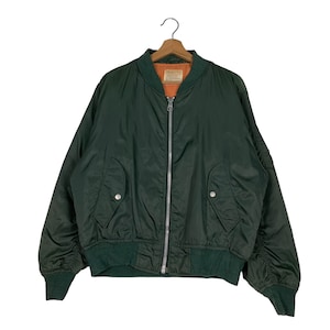 Vintage!! Japanese Brand Zipper Bomber Jacket - Etsy