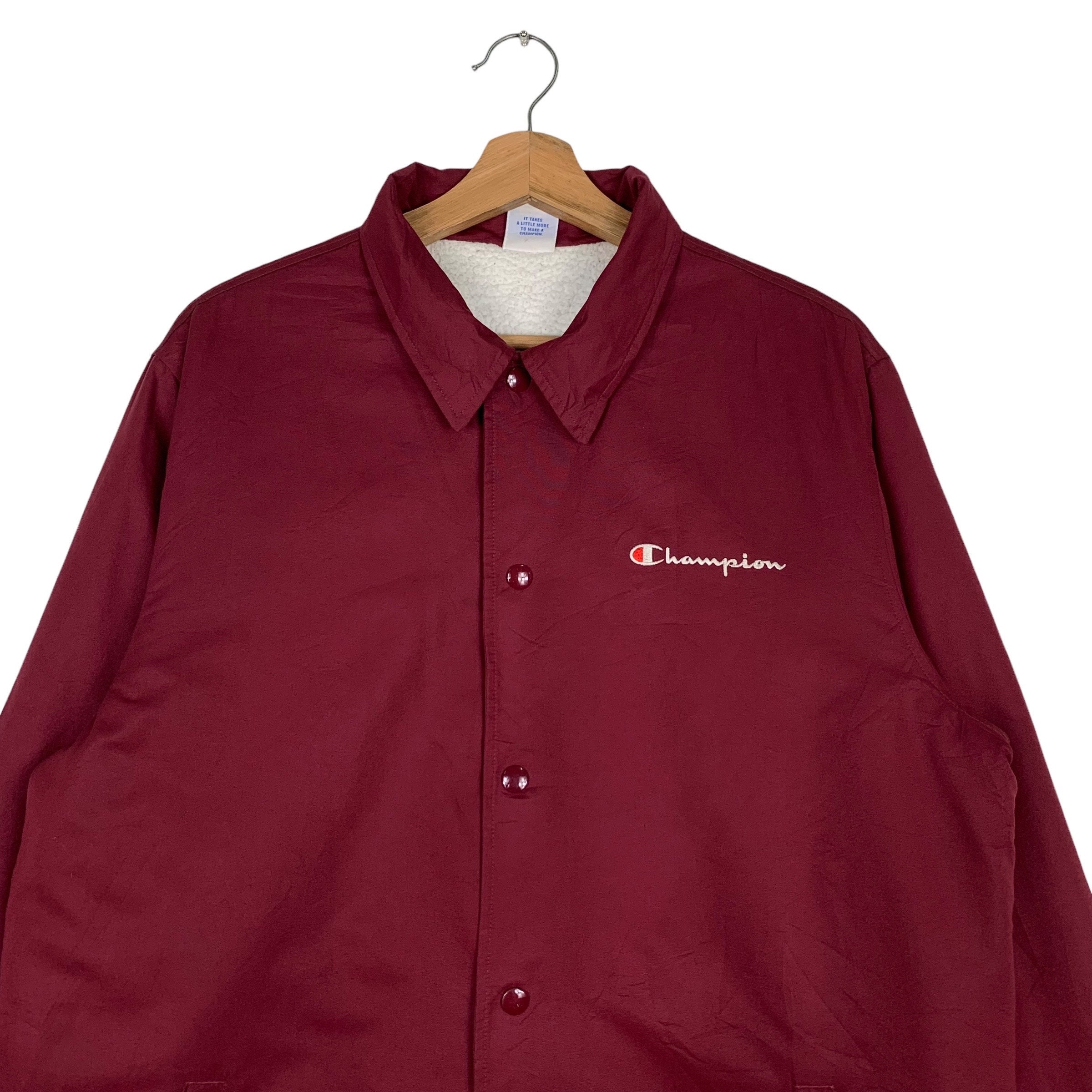 Vintage CHAMPION Embroidery Small Logo Coach Jacket Size L Vintage CHAMPION Embroidery Small Logo Coach Jacket Size L