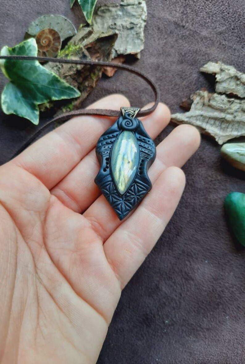 Labradorite Flower