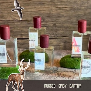 Men’s Cologne Collection | All Natural | Adventure | Woodsy | Inspired by Nature | Gift For Men