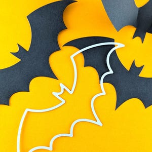 Bat Cutting Die - Halloween Metal Craft Dies - Bat Die Cut - Large Bat - Halloween Craft - Halloween Bat Decorations - Halloween Decor - H07