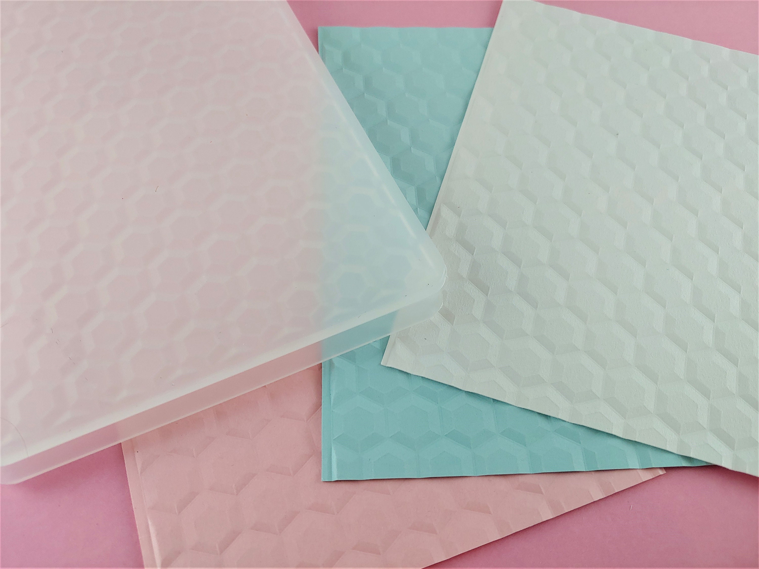 Hexagon Pattern Embossing Folder Paper Embossing Paper Etsy