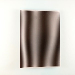 Stripes Embossing Folder - Paper Embossing - Paper Craft Embosser - Background Embossing Folders - Corrugated Paper D22 bild 3