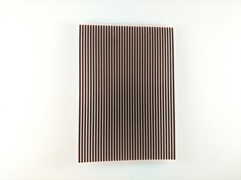 Stripes Embossing Folder - Paper Embossing - Paper Craft Embosser - Background Embossing Folders - Corrugated Paper D22 bild 3