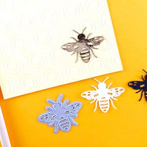 Bumble Bee Metal Cutting Dies - Bees Crafting Dies - Scrapbooking Die - Cardmaking - Little Bee Diecut - Bee for Card Making A09