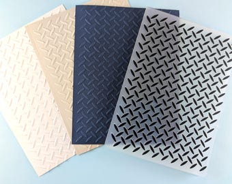 Thread Plate Embossing Folder - Paper Embossing - Paper Craft Embosser - Background Embossing Folders D43