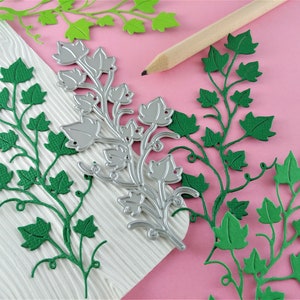 Ivy Metal Cutting Dies - Leaf Metal Craft Dies - Ivey Foliage - Metal Crafting Die - Ivey Branch Cutting Die - Ivy Leaves N06