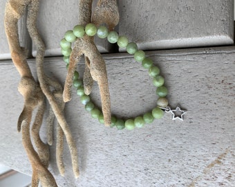 Make That Wish You Have: Jade Beaded Bracelet