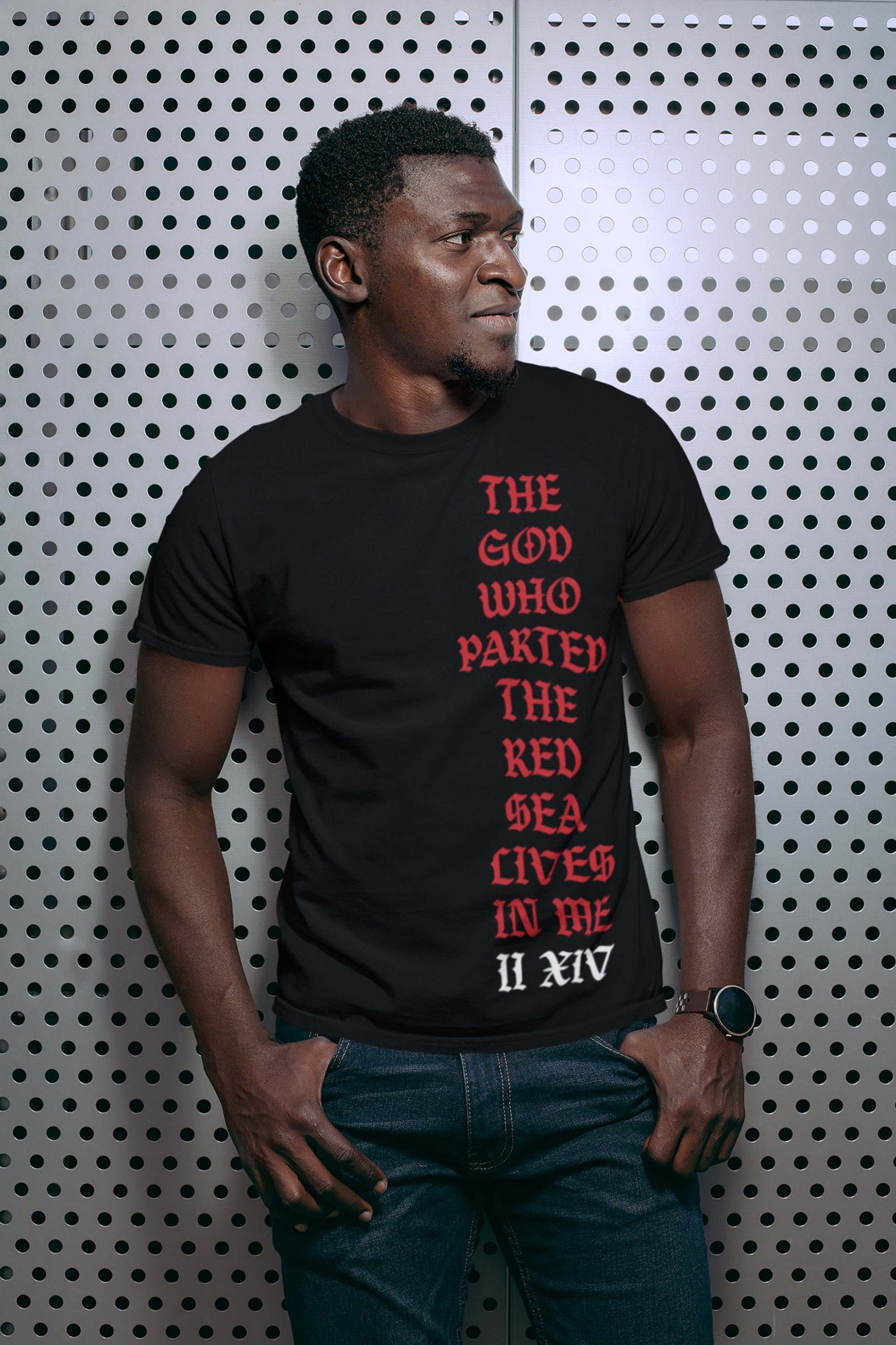 The God Who Parted the Red Sea Lives in Me T-Shirt, Moses, The Red Sea, Power of God T-Shirt, Holy Spirit