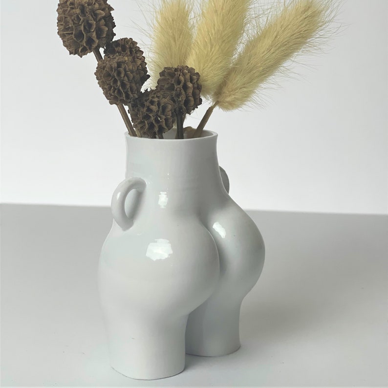 Cute Small Love Handles Vase Butt Vase Body Vase Bum Vase Etsy