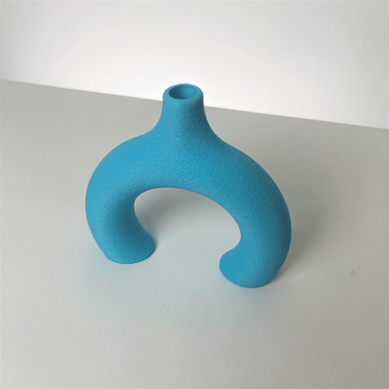 Classy Donut Vase Pampas Grass Dried Flowers Home Kitchen Etsy