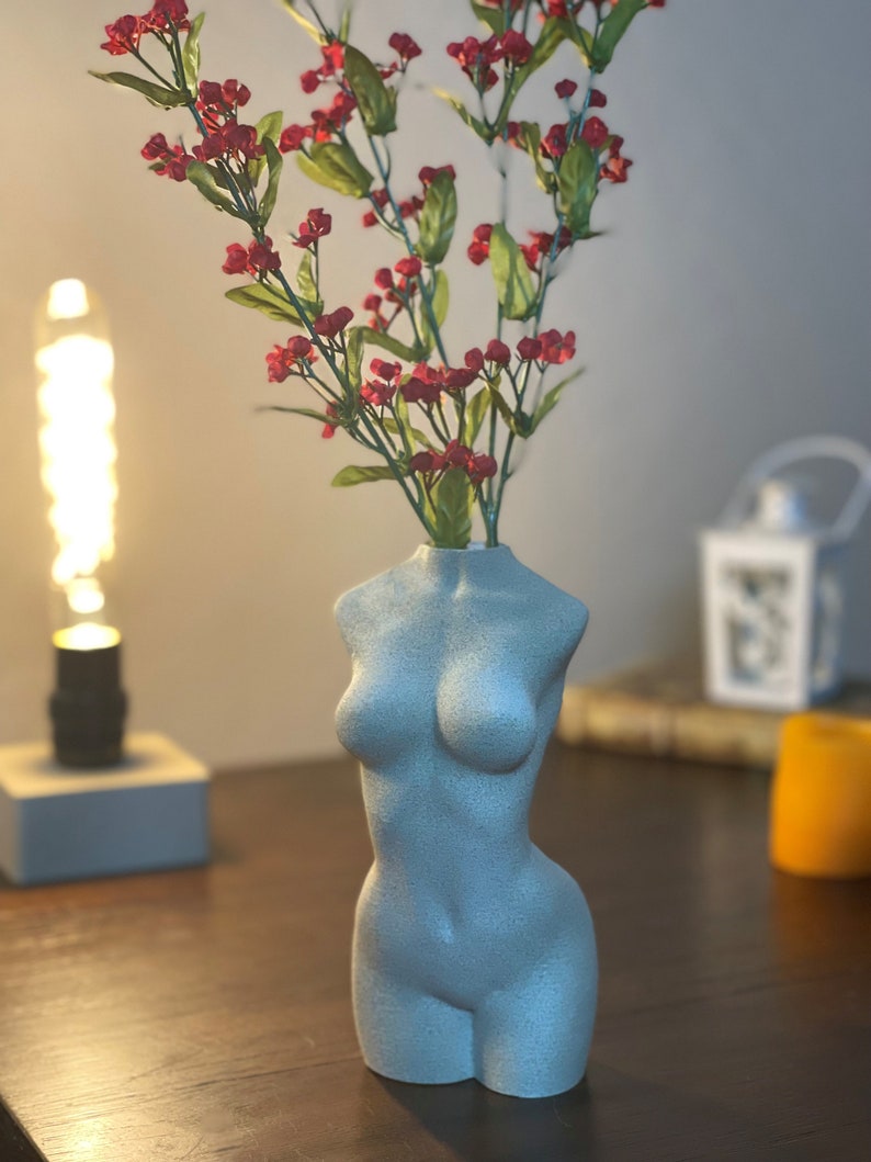 Female body vase, Feminism, Vases for flowers , Vase Filler, Home Gifts, Flower Vase, Goddess Statue, Vases Decors, Unique Gift for her, image 7