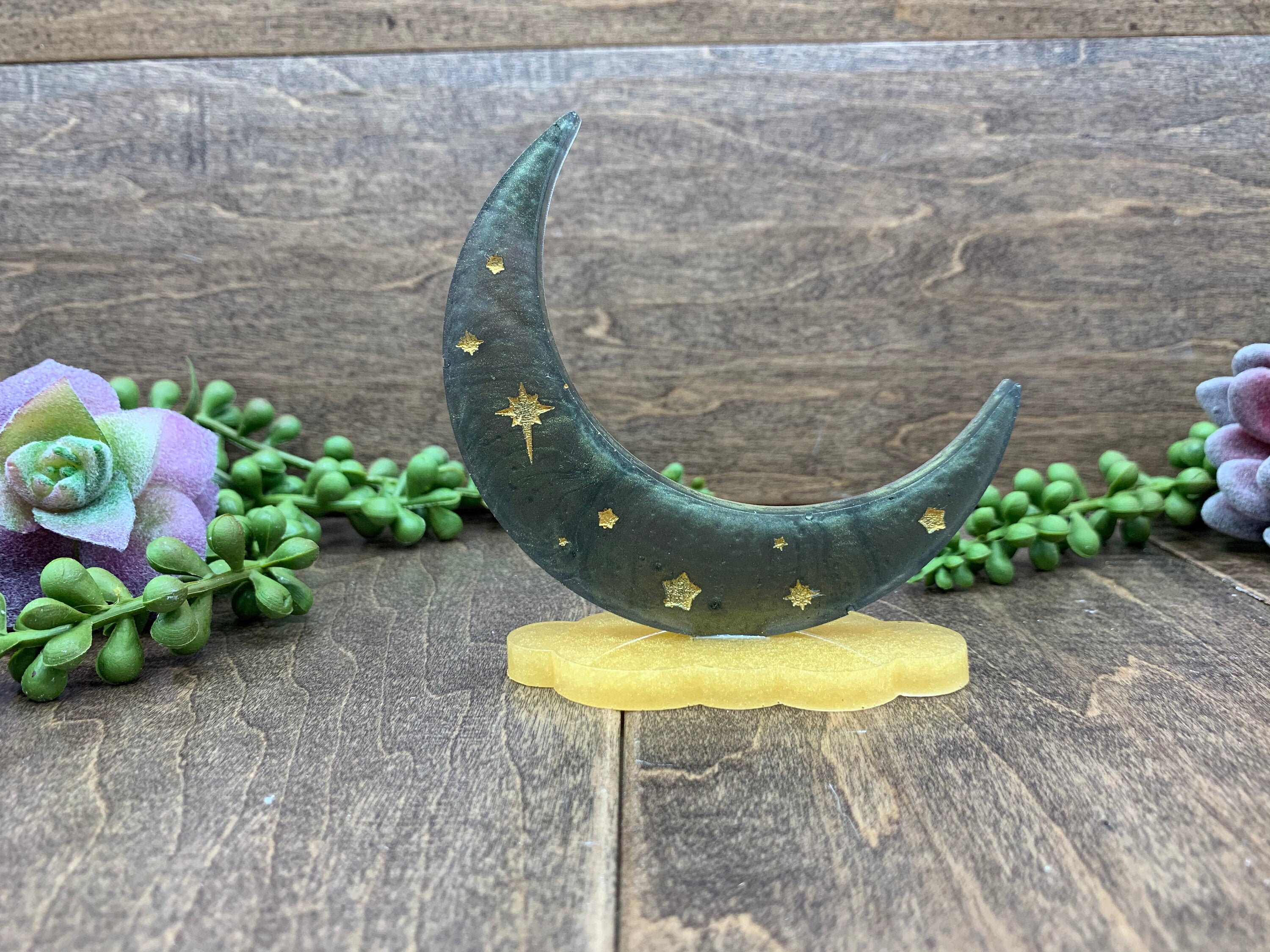 Celestial Ring Holder Moon Ring Stand Ring Holder For Her Etsy