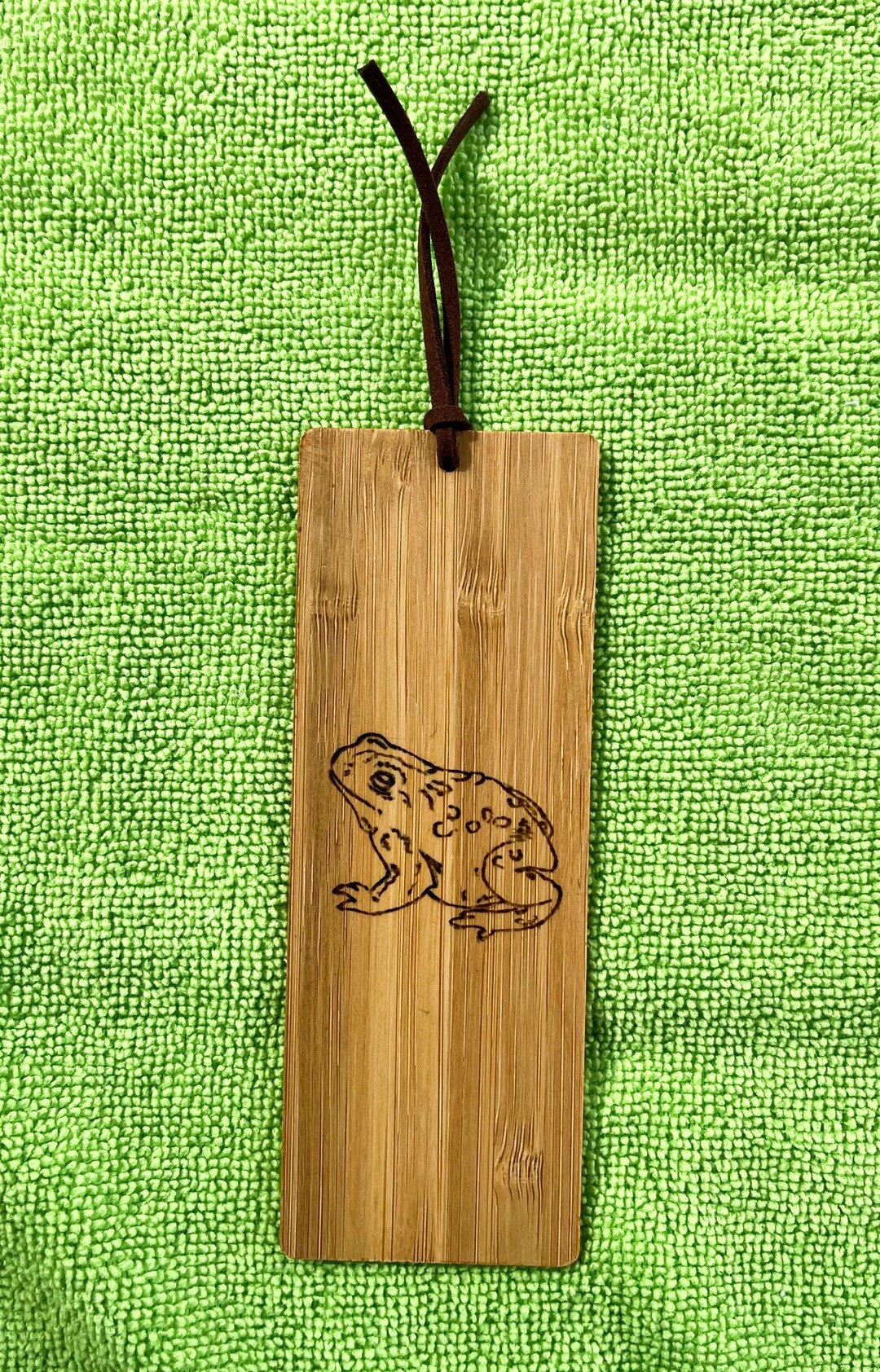 Toad Wooden Bookmark. Pyrography Art. - Etsy UK