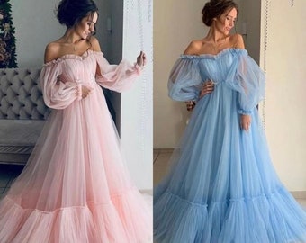 maternity long evening dresses