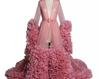 Fluffy Tulle gown, Women Long Tulle Dresses Ball Gown Birthday Party, bridal gown     fg2412