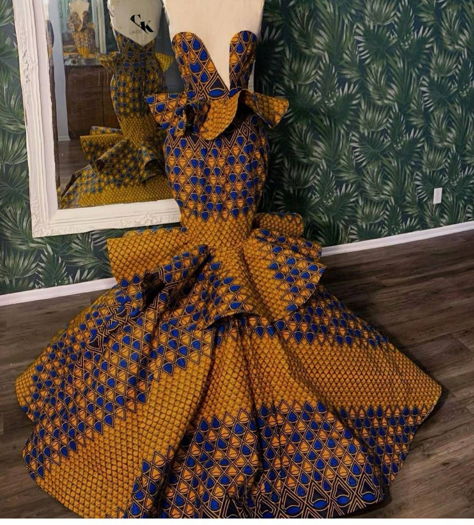 African print prom dresses best sale 2019
