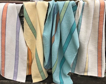 Love those stripes handwoven towels