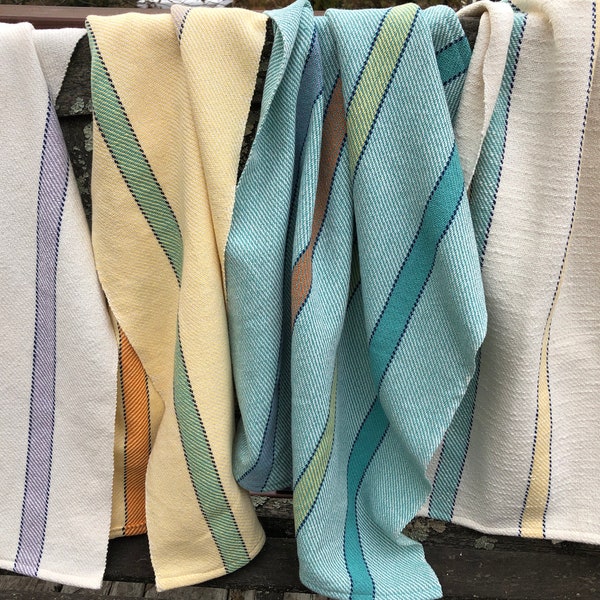 Love those stripes handwoven towels