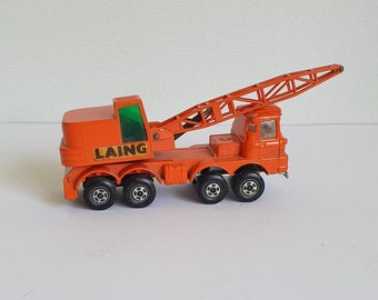 Vintage Lesney Matchbox Diecast K-12 Super Kings Mobile Crane