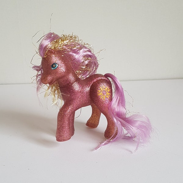 Vintage Hasbro My Little Pony Queen Sun Sparkle Trône enchanté G2