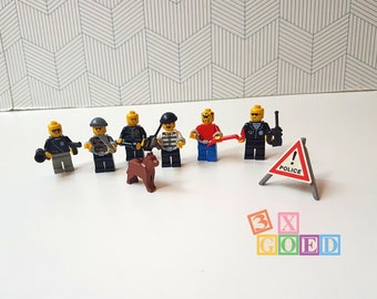 Vintage LEGO Cops und Räuber Minifiguren