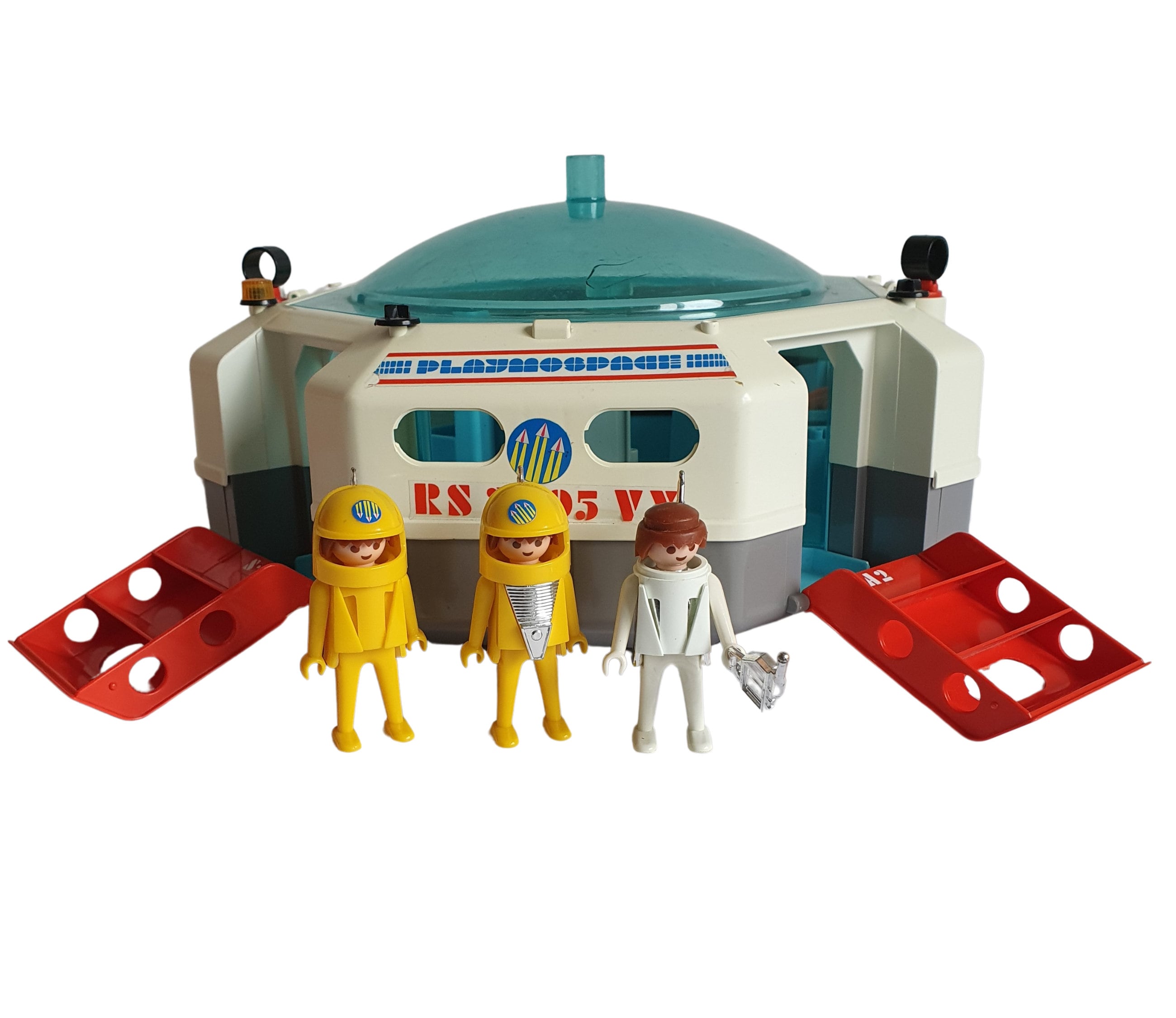 Vintage Playmobil Playmospace Space Station (#3536) - Etsy