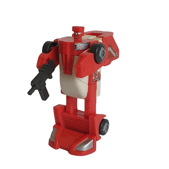ハズブロ／タカラ　トランスフォーマーアクションフィギュア　８０年代４体 ヴィンテージ G1 トランスフォーマー テクノボット ライトスピード
