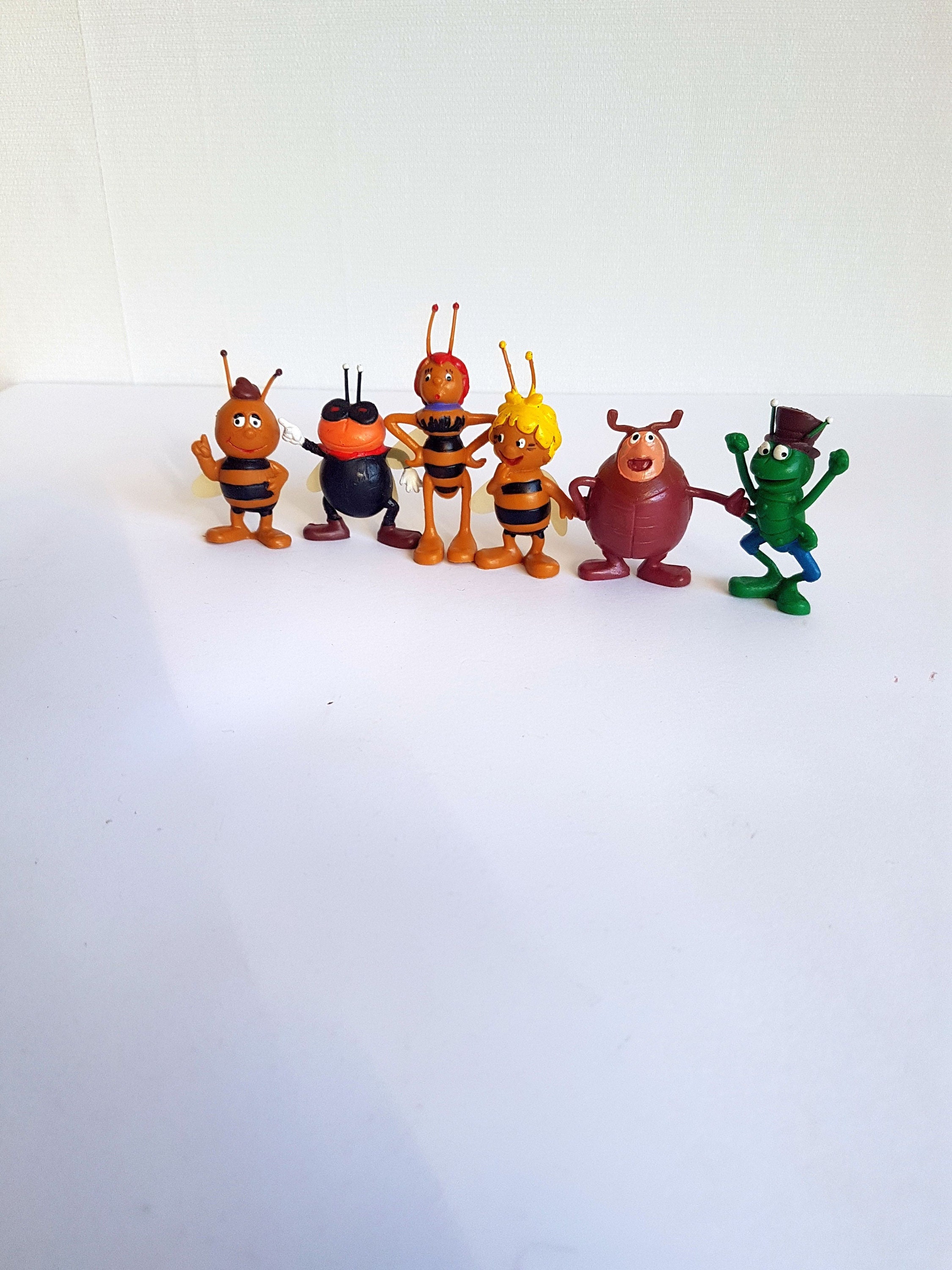 Lotte Figurines Publicitaires - Apropos Maya L'abeille - 80 Pièces - Vintage