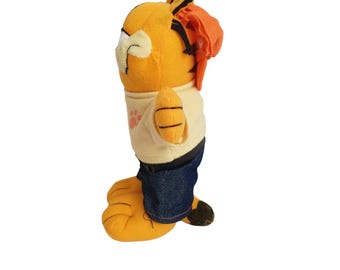 Garfield ガーフィールドぬいぐるみ PAWS社製　ヴィンテージ ヴィンテージ PAWS ガーフィールド ぬいぐるみ 8インチ – レトロな漫画