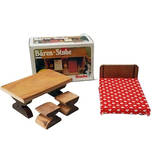 Vintage Simba Barenwald Baerenwald Baren-Stube wooden cabin furniture (#5992026)