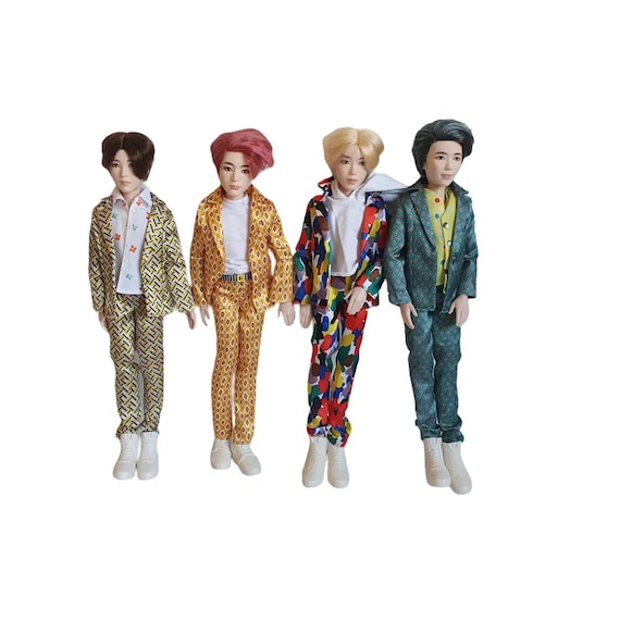 Mattel BTS Fashion Dolls Set – K-pop Collectible – Complete Group