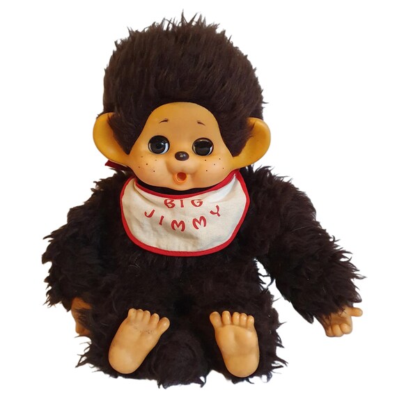 Vintage 'bigjimmy' Toho Bussan Monkey Daisuke-kun Plush Toy