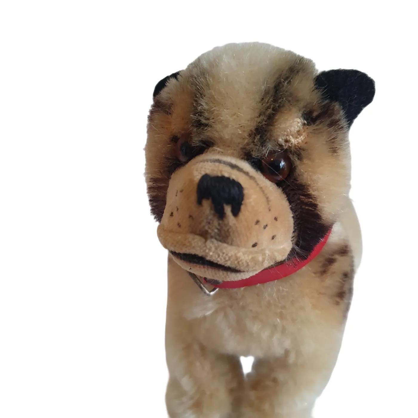 Vintage Steiff French Bulldog Plush – Mohair Dog Figure – German