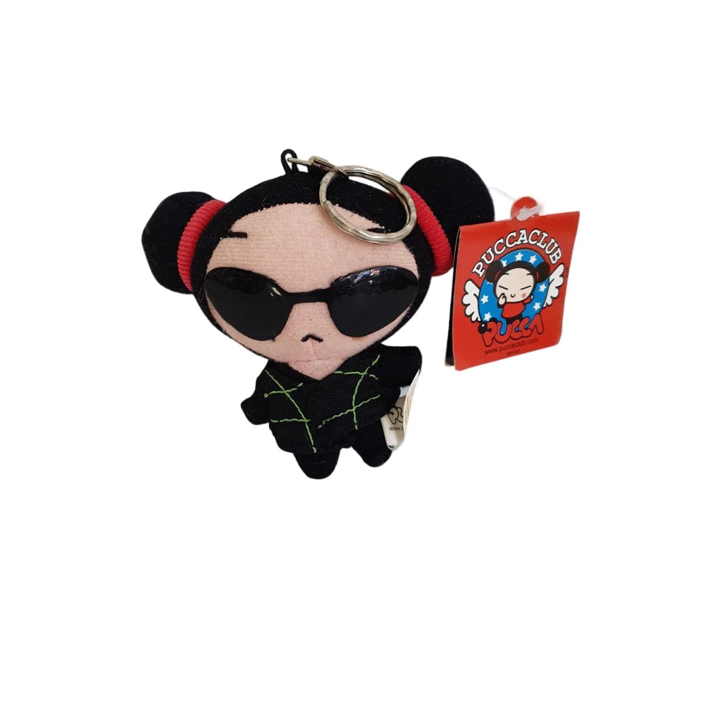 PUCCA！ Vintage Osama Vooz Anime Pucca Club Keychain Plush 3
