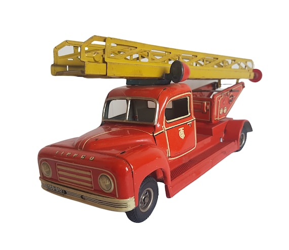 ブリキのアニマル 消防自動車 ブリキ アニマル消防車 昭和レトロ