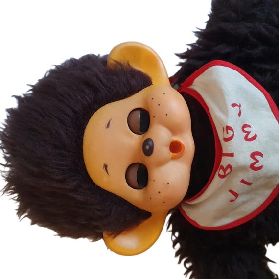 Vintage 'bigjimmy' Toho Bussan Monkey Daisuke-kun Plush Toy W