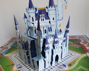 Vintage Monopoly Disney Edition Pop up Castle -