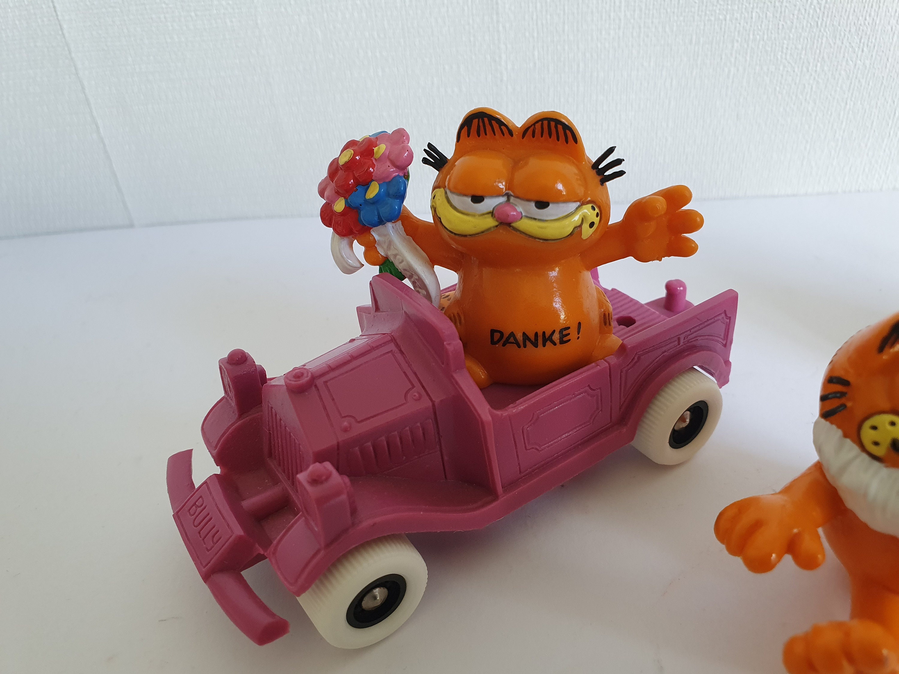 ヴィンテージ Bully 西ドイツ ガーフィールド PVC フィギュア (ロット