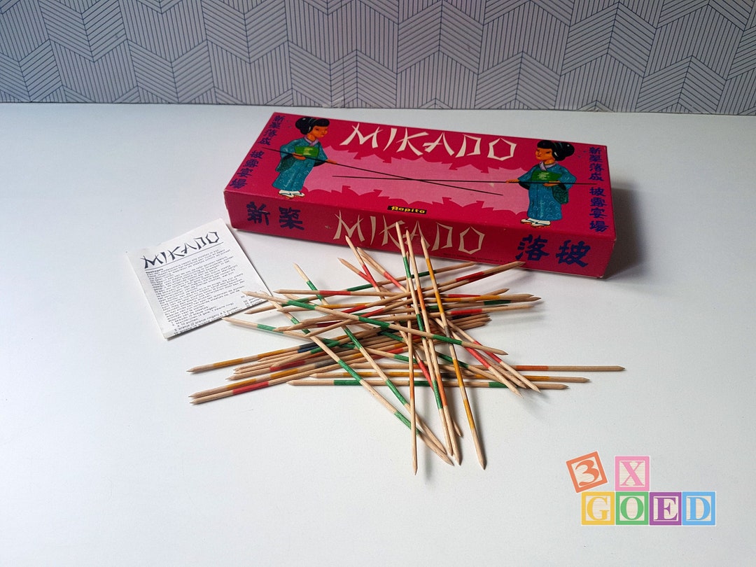 Vintage Papita Mikado Pickupsticks Game Etsy UK