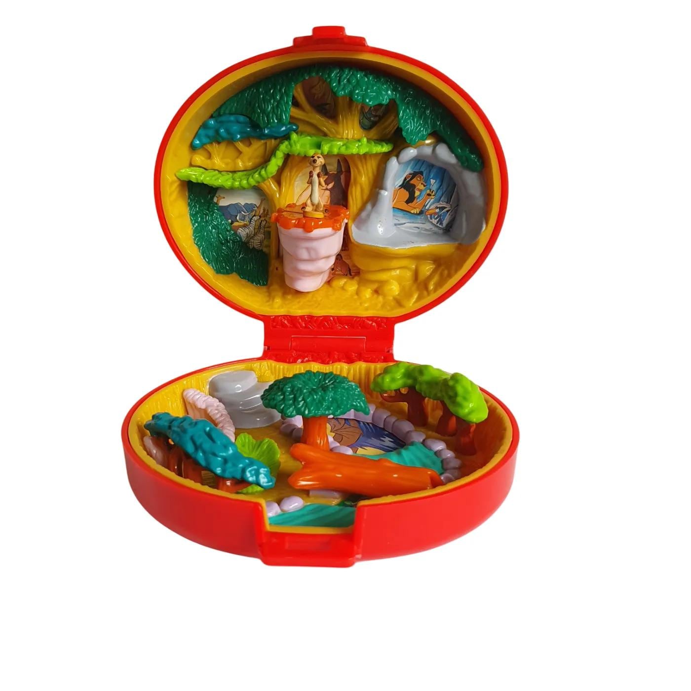 激レア！新品未開封ポーリーポケット ライオンキング完品 Vintage Bluebird 1996 Polly Pocket Disney the Lion King Compact - Etsy