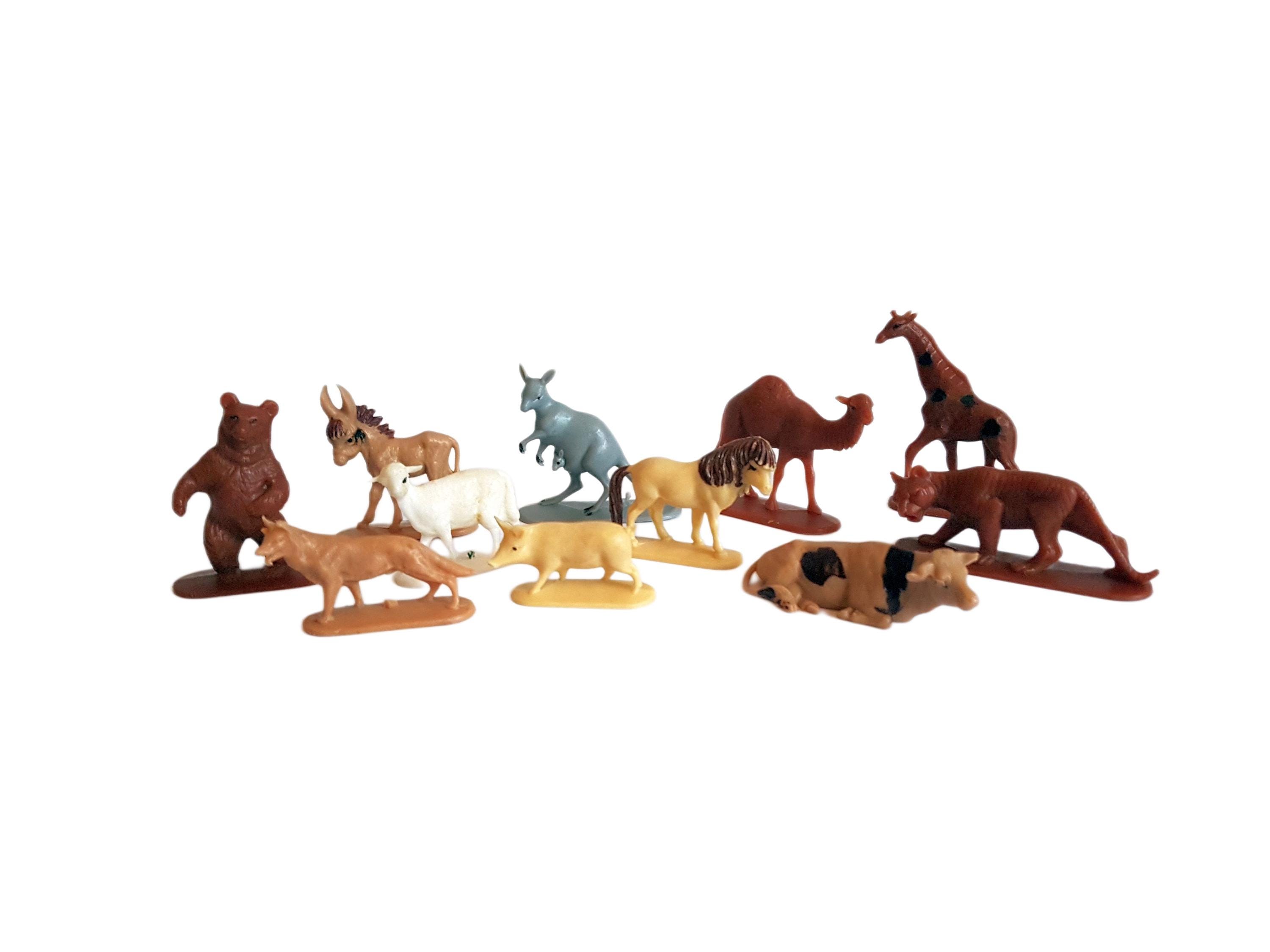 Animaux vintage Jean Hoefler Allemagne de l'Ouest (lot de 11)