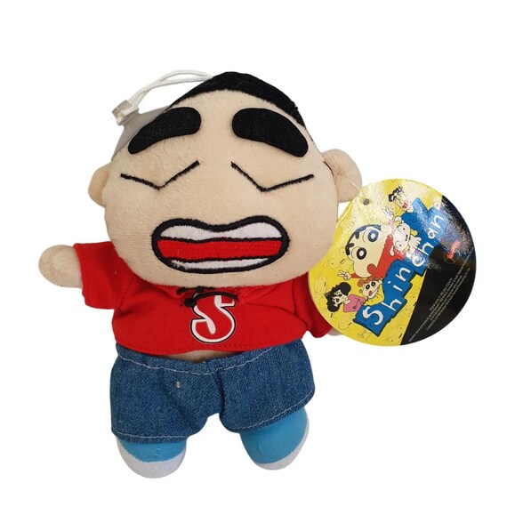 Vintage Yoshito Usui K-ractermamia Crayon Shin Chan Plush Toy W