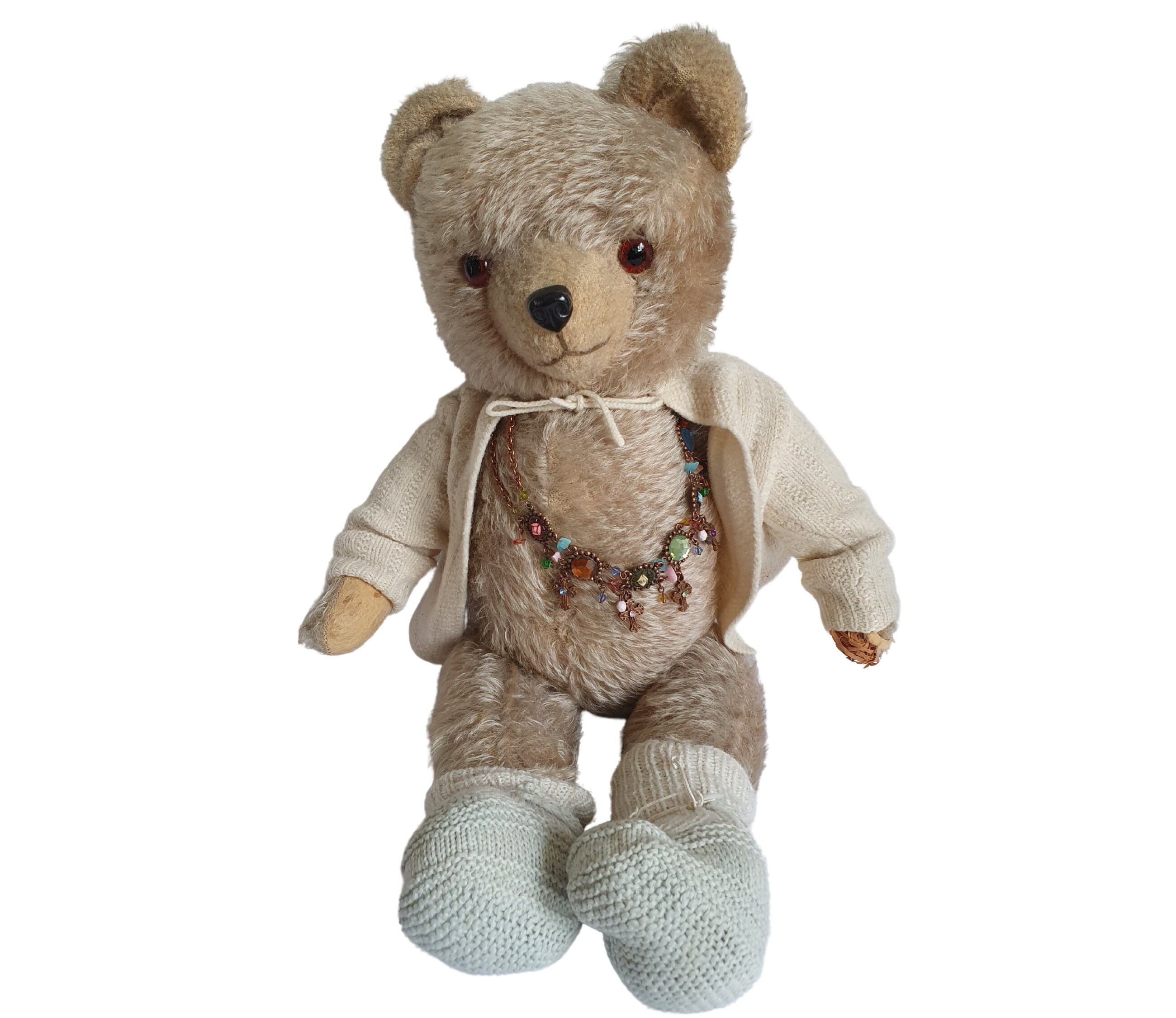 Old teddy bear hermann - Etsy 日本
