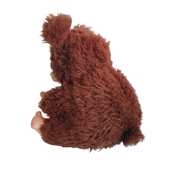 Vintage Russ Berrie Bippi Thumb Sucking Plush Bear 5.9