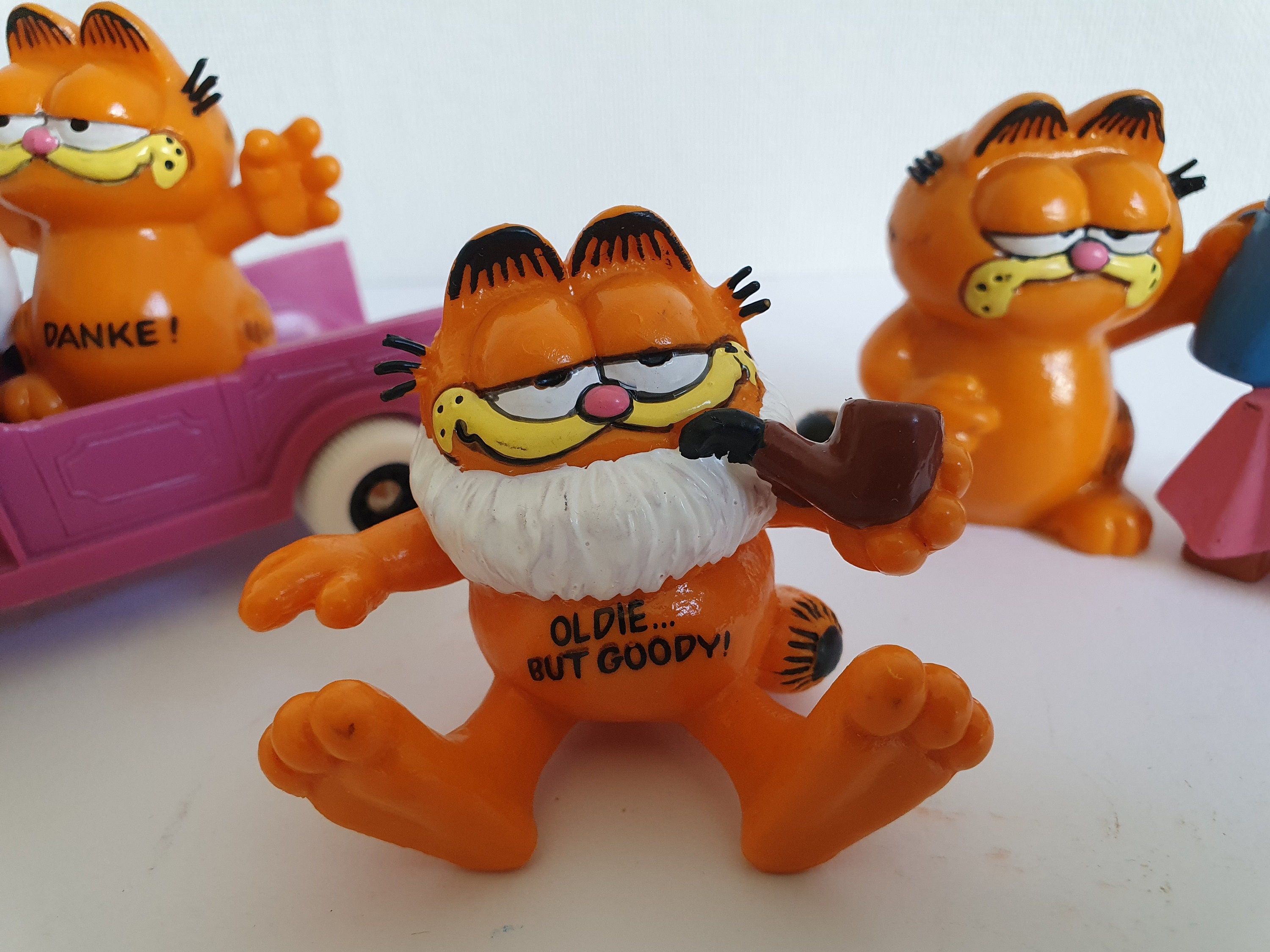 Vintage Bully West Germany Garfield PVC Figures (lot of 3) - Etsy