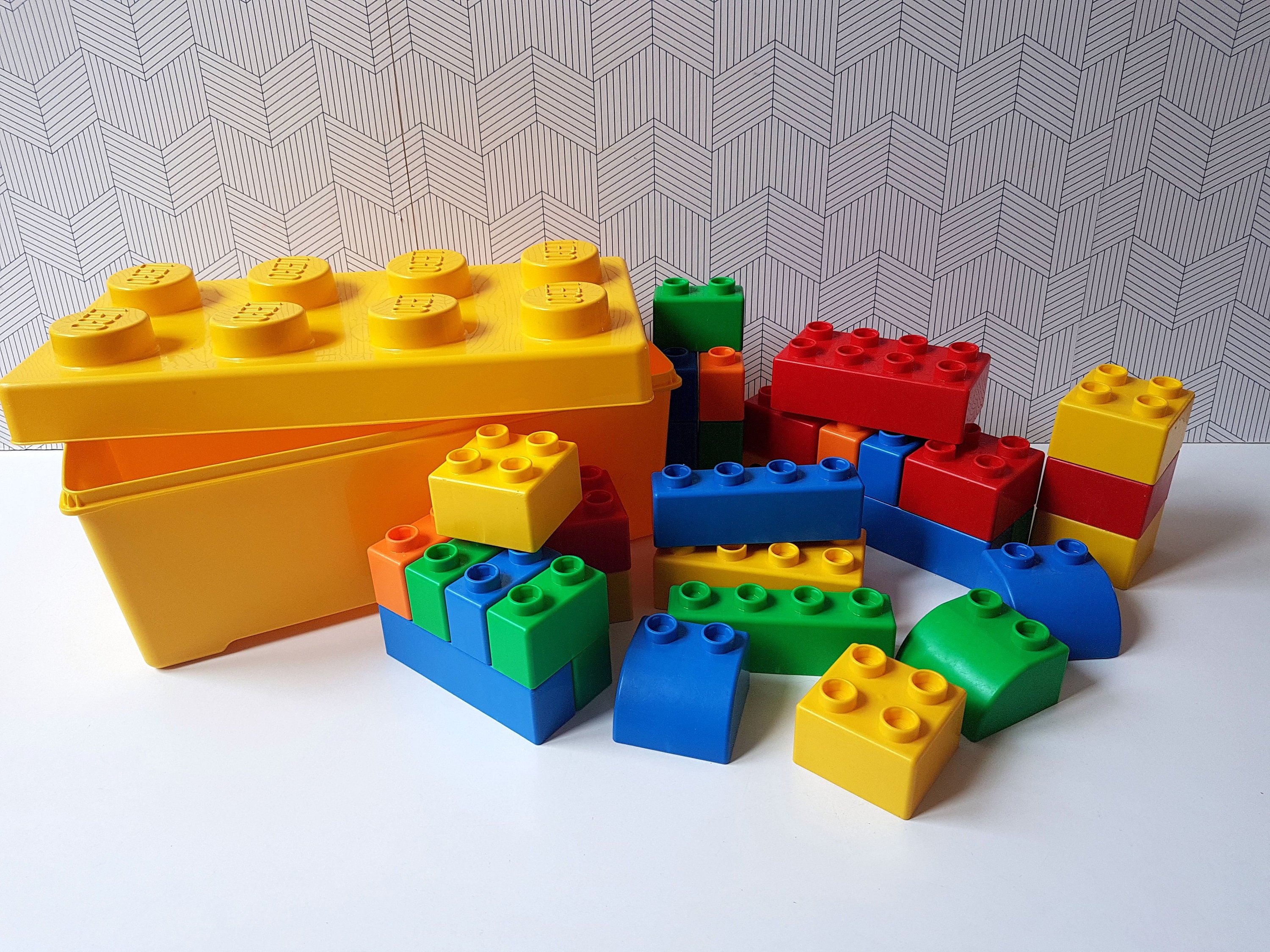 Udvikle Med vilje Følg os Vintage Lego Quatro Playset - Etsy