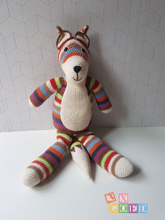 Anne-claire Petit Crocheted Fox – Handmade Crochet Animal