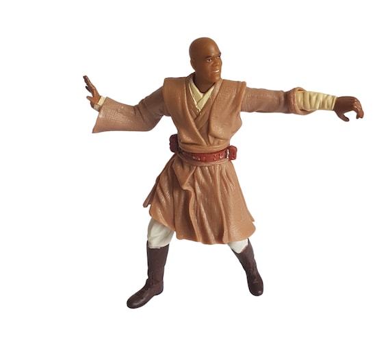 Vintage Kenner L.F.L. Star Wars Mace Windu Action Figure 3.7